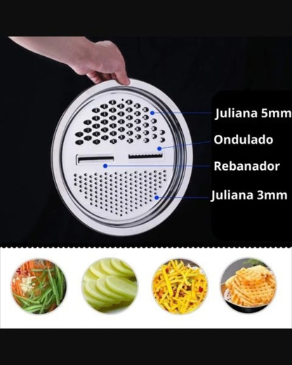Escurridor Bowl Multifunción 3 En 1